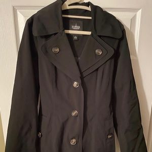 Women's Tower by London Fog Hooded Rain Coat by London Fog